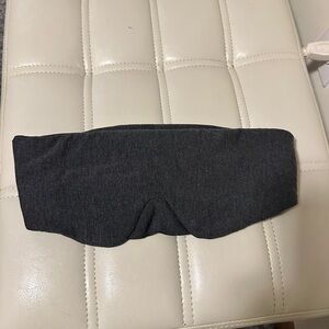 Black lululemon Silk Sleep Mask